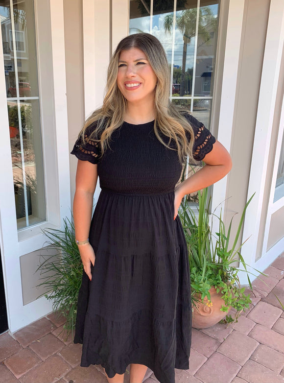 NIGHT OUT RUCHED DRESS