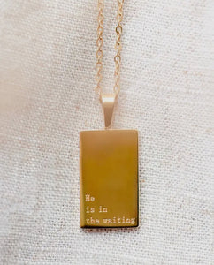 JENESSA WAIT 18K GOLD PLATED NECKLACES