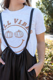 FALL VIBES SMILEY GRAPHIC TEE