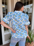 ALIVE AGAIN FLORAL PULLOVER TOP
