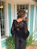 THE LACE CROCHET FRINGED DOLMAN