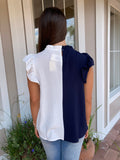 LOOK AT ME COLOR-BLOCK TOP