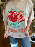 HAND PICKED BERRY OVERSIZED TEE