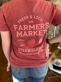 STRAWBERRY FARMERS MARKET TEE