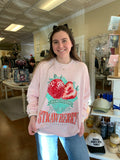 HAND PICKED BERRY SWEATSHIRT