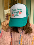 TIS' SO (BERRY) SWEET TO TRUST IN JESUS TRUCKER HAT