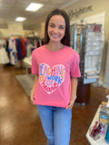 TEACHING IS A WORK OF HEART TEE
