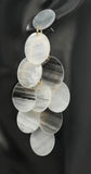 TRANSPARENT CHANDELIER DROP EARRINGS