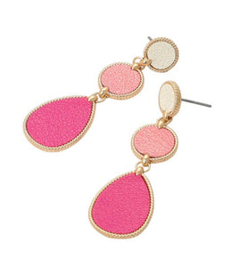 LEATHER LUXE DANGLES