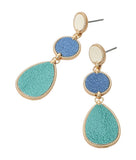 LEATHER LUXE DANGLES