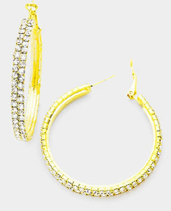 BIG CITY GLAMOUR HOOPS