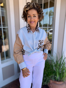 LETS CHILL CLASSIC COLLARED SHIRT