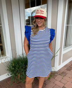 SUMMER TIME STRIPED DRESS