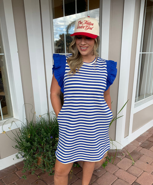 SUMMER TIME STRIPED DRESS