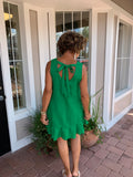 WITH A TWIST SLEEVELESS DRESS