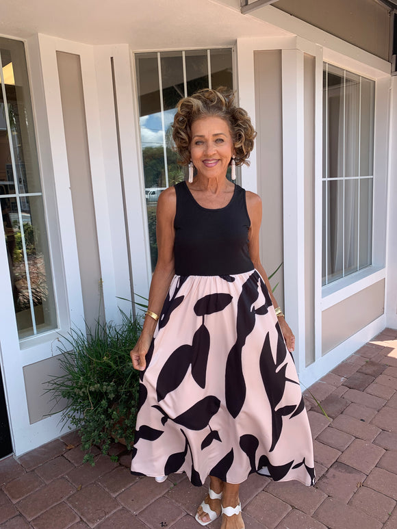 NOTHING LESS MIDI DRESS