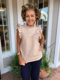 BE FOR THIS DAY MOCK NECK TOP