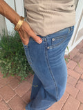 SPANX SEAMED FRONT WIDE LEG