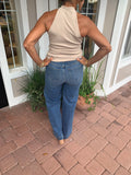 SPANX SEAMED FRONT WIDE LEG