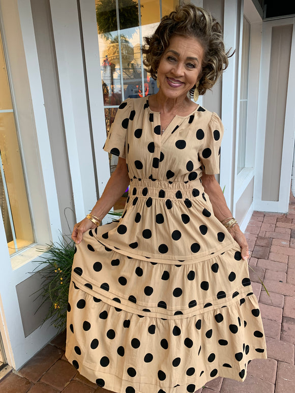 LIFE'S RHYTHM MAXI DRESS