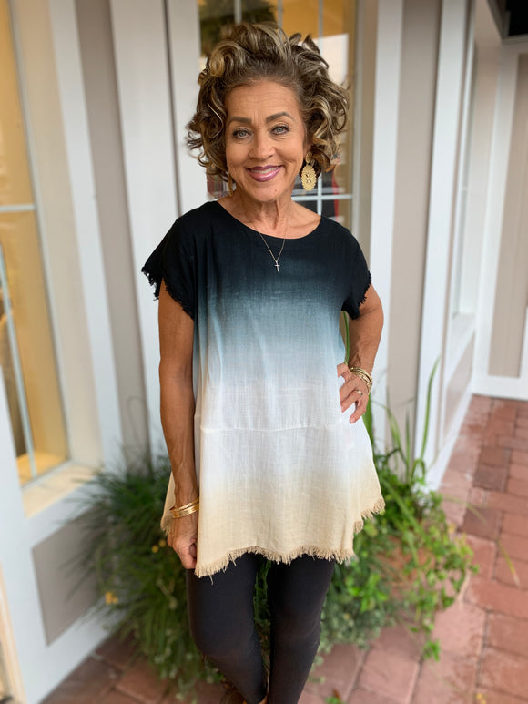 IT CLICKS OMBRÉ TUNIC