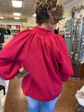 LIVING FREE BALLOON SLEEVE TOP