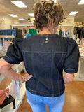 DEFINING MOMENTS DENIM TOP
