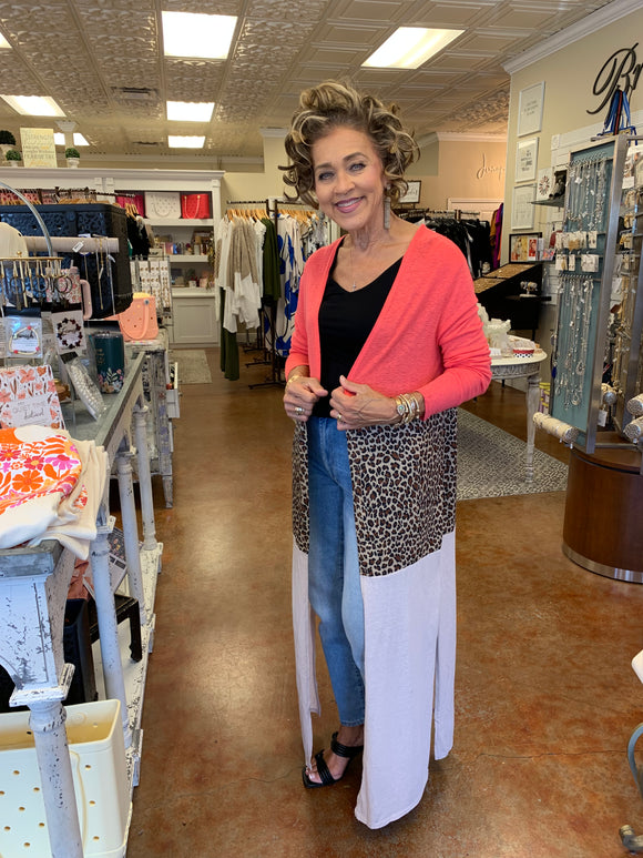 ABOVE ALL ELSE LEOPARD DUSTER