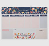 WEEKLY DESK PLANNER REJOICE ALWAYS