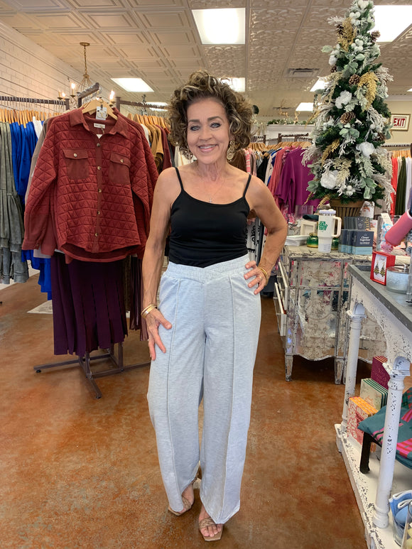 HERE WE GO V-SHAPE HIGH WAIST PANTS