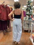 HERE WE GO V-SHAPE HIGH WAIST PANTS