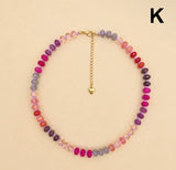 THE SCOUT NATURAL STONE BEADED NECKLACE