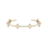 RADIANT CROSS STATION CUFF BRACELET