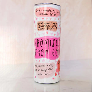 PROMISES FROM GOD 20 OZ TUMBLER