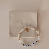 DEAR HEART MESSAGE  BRACELET