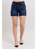 JUDY BLUE BACK FLAP POCKET SHORT
