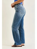 JUDY BLUE MID RISE STRAIGHT JEAN
