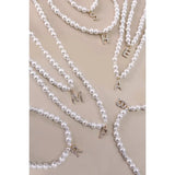 PEARLIE GIRLIE INTIAL NECKLACE