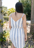 THE MARION LINEN CAMI DRESS