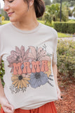 FLORAL MAMA GRAPHIC TEE