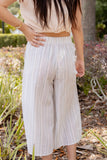 MORE TO COME WIDE LINEN PANT