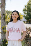 GRADIENT LETTERS MAMA GRAPHIC TEE