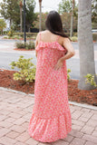 SWEETEST SUNDAY FLORAL HI-LOW MAXI