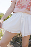 CLAIM IT FLARE PAPERBAG SHORTS