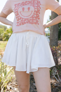 CLAIM IT FLARE PAPERBAG SHORTS