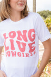 LONG LIVE COWGIRLS GRAPHIC TEE