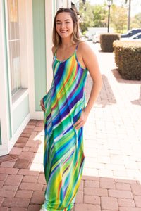 IT ENDS WITH US TIE DYE MAXI