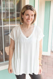 THE TIME OF MY LIFE VNECK TUNIC