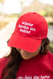 WINTER BERRIES CAP