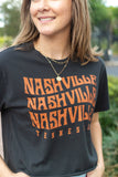NASHVILLE GRAPHIC CROPPED TEE